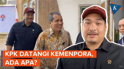 Alasan KPK Datangi Kantor Menpora Dito Ariotedjo YouTube