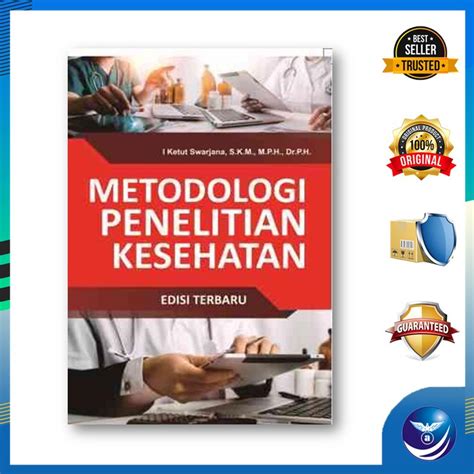 Jual Buku Metodologi Penelitian Kesehatan Edisi Terbaru Shopee