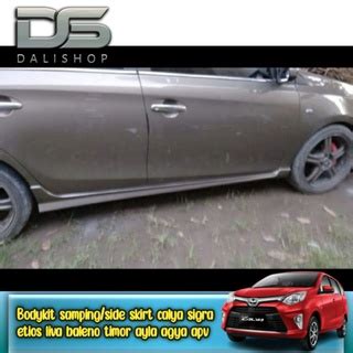 Jual BODYKIT TOYOTA Bodykit Samping Calya Sigra Etios Liva Baleno