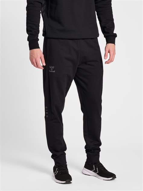 Hummel Offgrid Cotton Pants Jet Blackforged Iron Hummeldk