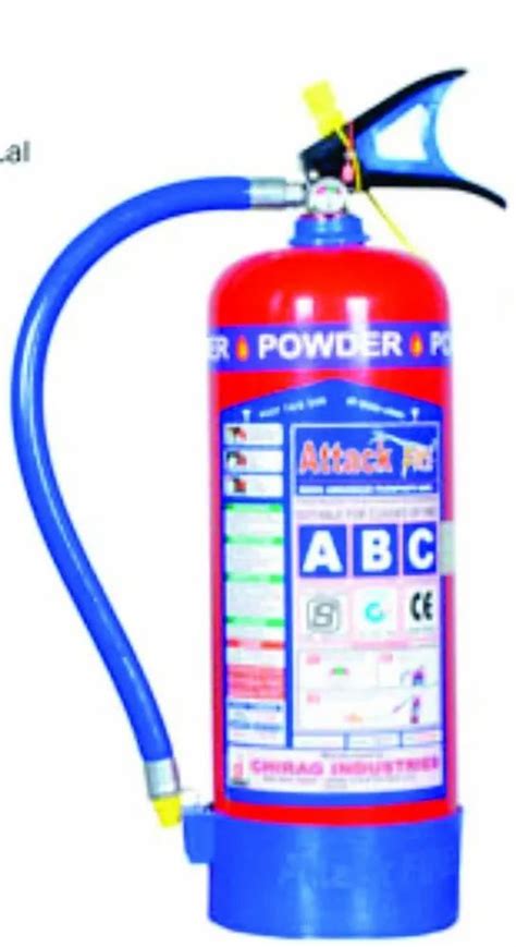 A B C Dry Powder Type Mild Steel Abc Fire Extinguisher For Industrial