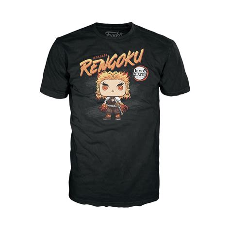 Demon Slayer Kyojuro Rengoku Adult Boxed Funko Pop T Shirt