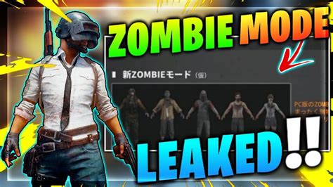 Pubg Mobile New Upcoming Update Zombie Mode Release Date In Hindi Youtube