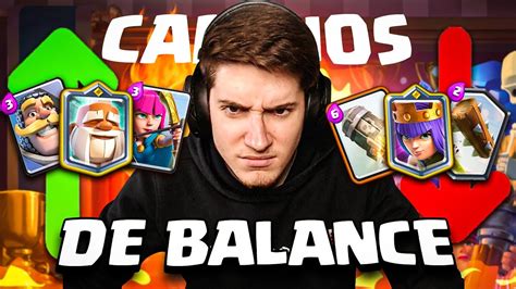 PROBANDO LOS NUEVOS CAMBIOS DE BALANCE EN CLASH ROYALE SUPERCELL NO