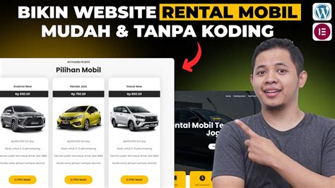 Cara Membuat Website Rental Mobil Dari Sampai Jadi Tutorial