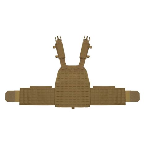 Coyote Brown Laser Cut Molle Vest Robbins Airsoft