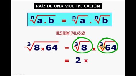 Ra Z De Una Multiplicaci N Youtube