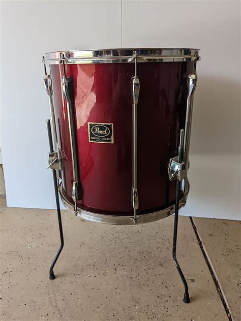 Pearl Export Floor Tom 16x16 Red Reverb