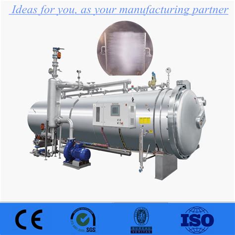 China Full Automatic Food Retort Machine Steam Autoclave Sterilization