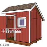 Saltbox Shed Plans Myoutdoorplans