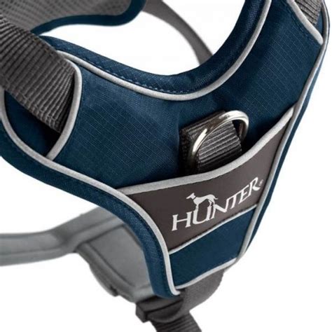 Hunter Divo Harnais pour chien bleu foncé