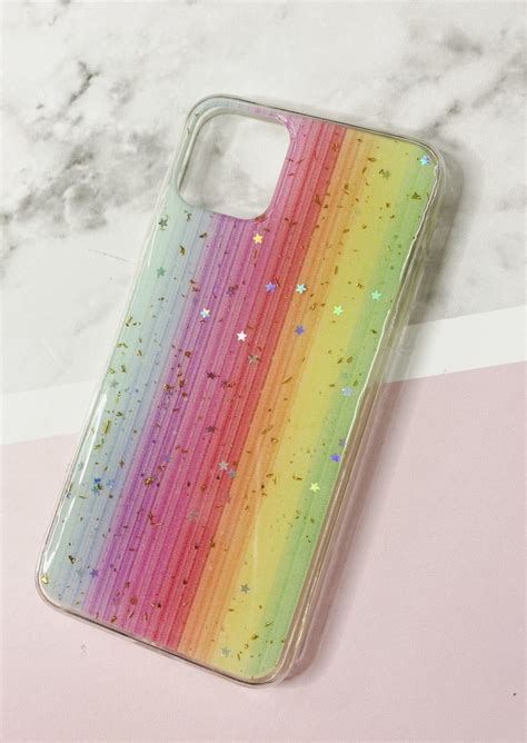 CASE RAINBOW AND GLIT Comprar En Amo Mi Celu