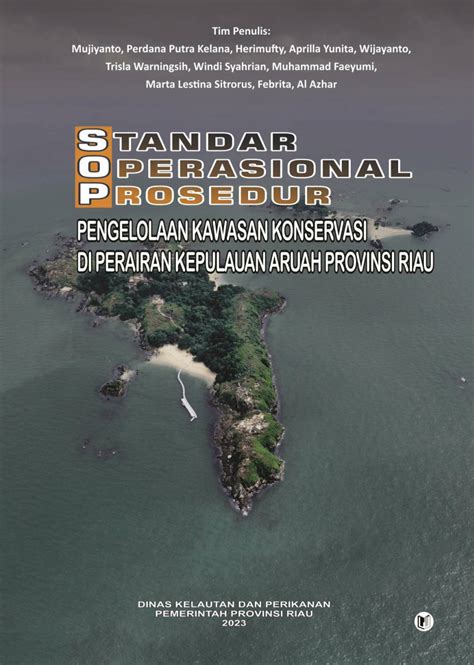 PDF Standar Operasional Prosedur SOP Pengelolaan Kawasan Konservasi