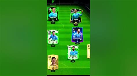 I Built Manchester City Squad Best Special Man City Squad Builder