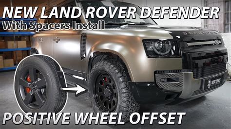 Way To Solve The New Defender Positive Wheel Offset Problem BONOSS