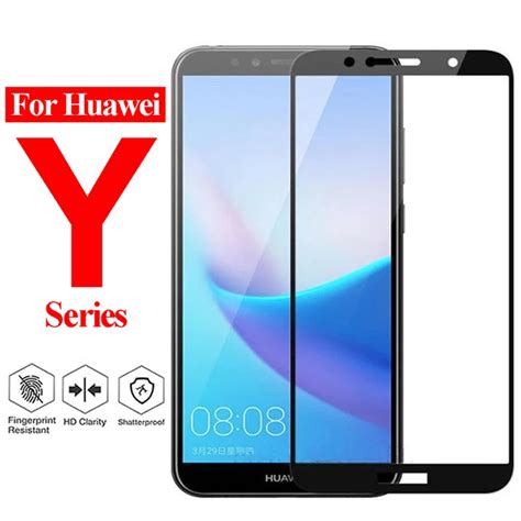 Protective Glass On For Huawei Y7 2017 Glass Huwei Y7 Prime 2018 Y7 Y3