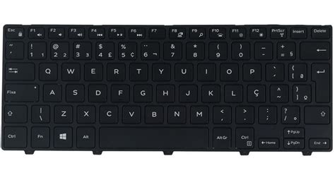 Teclado Para Notebook Dell Vostro Portugues Br Co Mercado