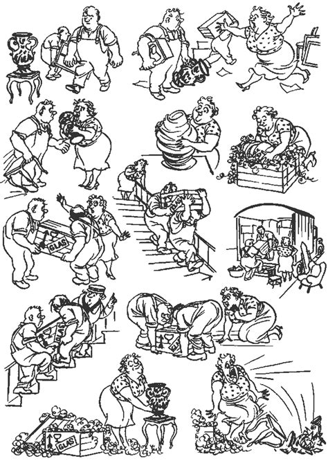 Картины бидструпа. Датский художник-карикатурист Херлуф Бидструп ...