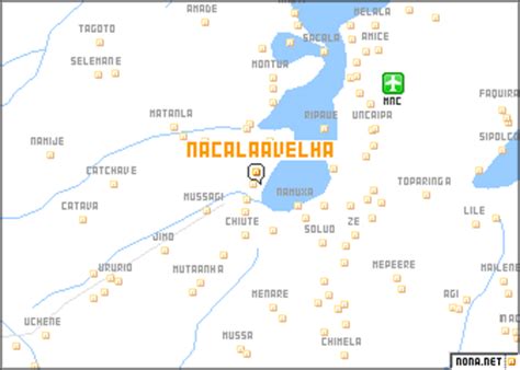 Nacala-a-Velha (Mozambique) map - nona.net