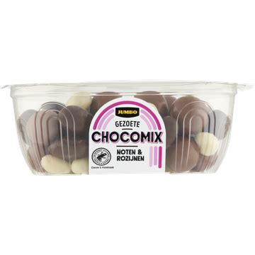 Jumbo Chocomix Noten Rozijnen 200g Bestellen Koek Snoep