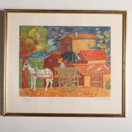 MÅRTEN ANDERSSON LITHOGRAPHY signed and numbered Art Graphic