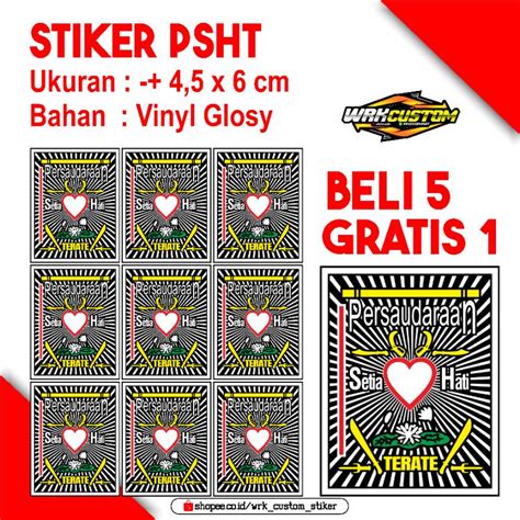 Jual Stiker Psht Anti Air Shopee Indonesia