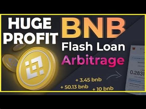 BNB Flash Loan Arbitrage HUGE PROFITS Aeve Flash Loan Arbitrage