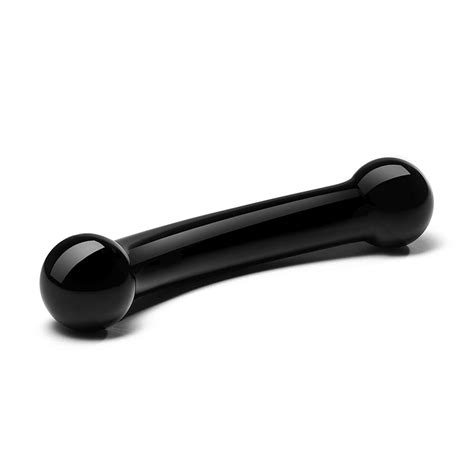 Gläs Double Bull szklane dildo