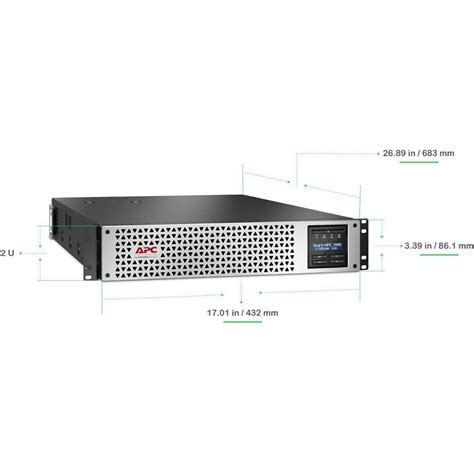 Apc Smart Ups Line Interactive 3kva Lithium Ion Rackmount 2u 120v 1x N Tekmentum