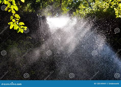 Water Splash Waterfall stock image. Image of cascade - 120149441