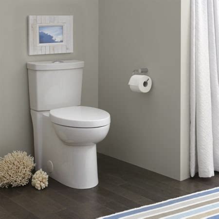 American Standard White Cadet Elongated Two Piece Toilet