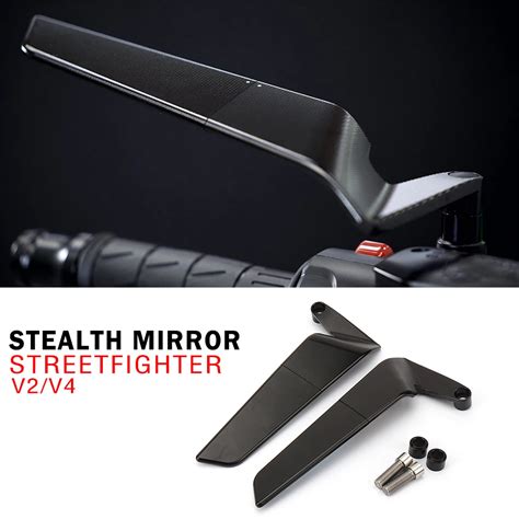 Motorcycle Mirrors For Ducati Streetfighter V V S Stealth Mirrors