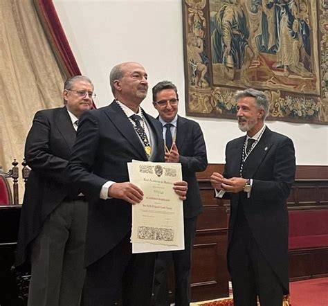 El Dr Ignacio Casado Naranjo nuevo Académico de la Real Academia de