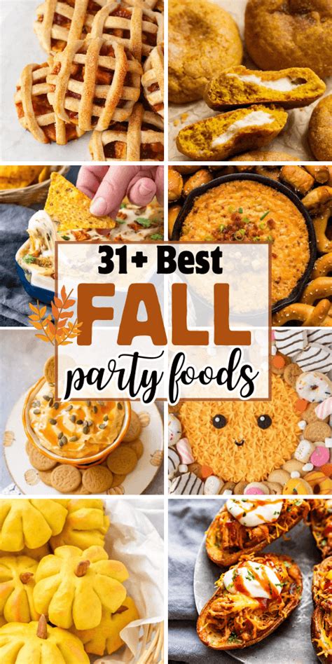 Best Fall Themed Food for Parties (1) - OhClary