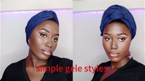 Quick And Easy Headwrap Tutorial Youtube