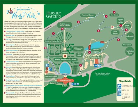 Map of Hershey Gardens - Hershey Gardens