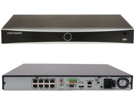 Hikvision Ds 7608nxi K28p Acusense 4k Nvr 8 Channel 8 Poe 2 Hdds