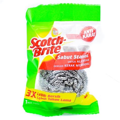 Jual 12 Pc Pencuci Piring Kawat Merk Scotch Brite Scotch Brite Sabut