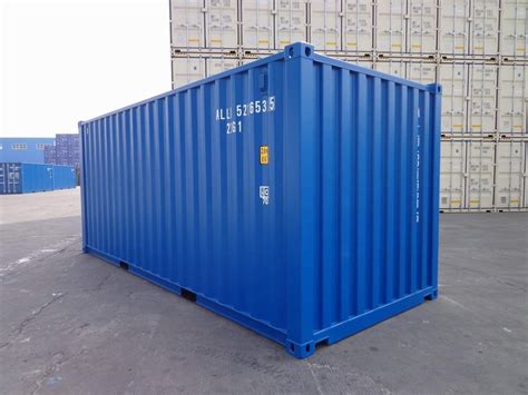 Galvanized Steel Ft Used Cargo Shipping Container At Unit