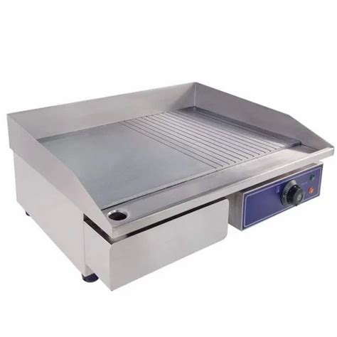 Silver Stainless Steel Hot Griddle Plate For Hotel At In Kolkata