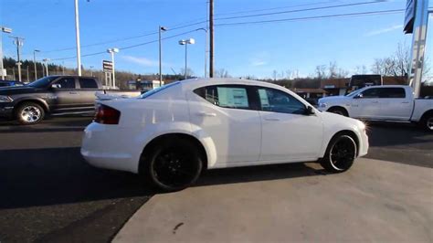 2014 Dodge Avenger Sxt Blacktop White En146091 Mt Vernon Skagit