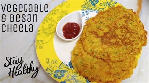 Besan Ka Chilla Recipe in HINDI Vegetarian Omelette recipe बसन क