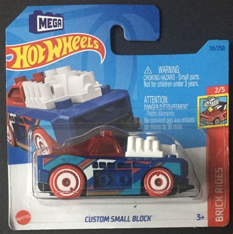 Hot Wheels Custom Small Block Plavi