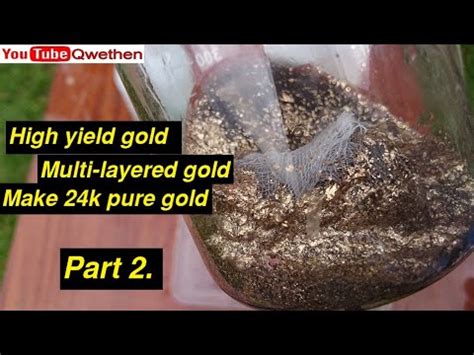 High Yield Gold Recovery Multi Layered Gold Gold Plated Processing