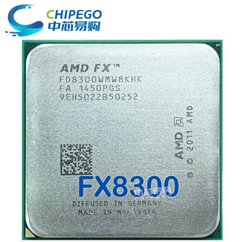 AMD FX 8300 FX 8300 FX8300 3 3 GHz Procesador De Ocho N Cleos 8M Toma Png