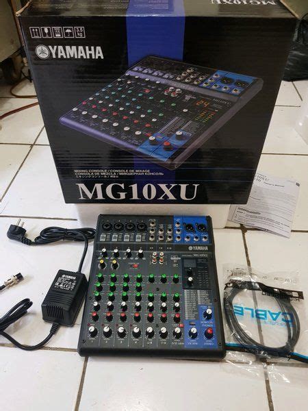 Mixer 10 Ch Yamaha Mg 10 Xu Lazada Indonesia