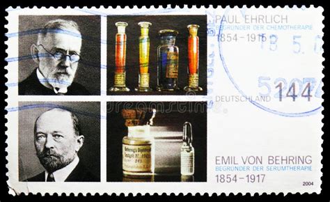 Ehrlich, Behring, 150th Birth Anniversary of Nobel Prize Winners Serie ...