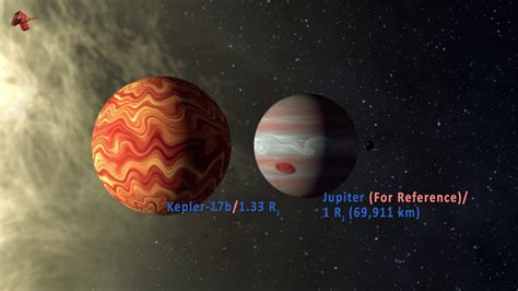 Kepler 17 Planetary System Hot Jupiter Revealed Youtube