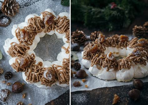 Mont Blanc Fa On Pavlova Plus Une Miette Dans L Assiette