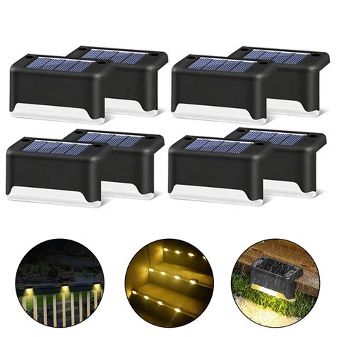 Imperme Vel Solar Light Para Jardim L Mpada De Escada Ao Ar Livre Step